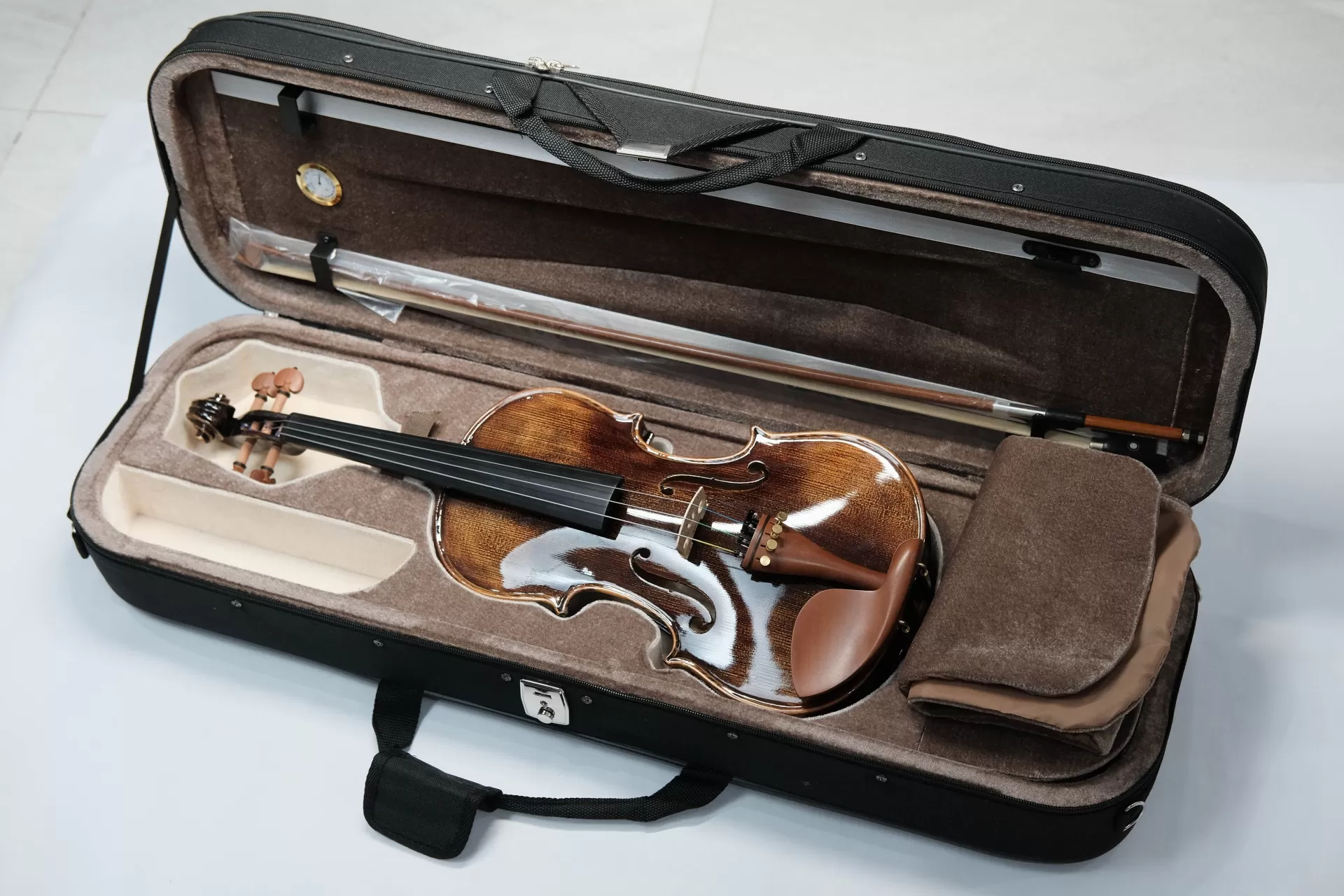 Violin Aurora AU05_có setup, full phụ kiện cho người mới học Violin