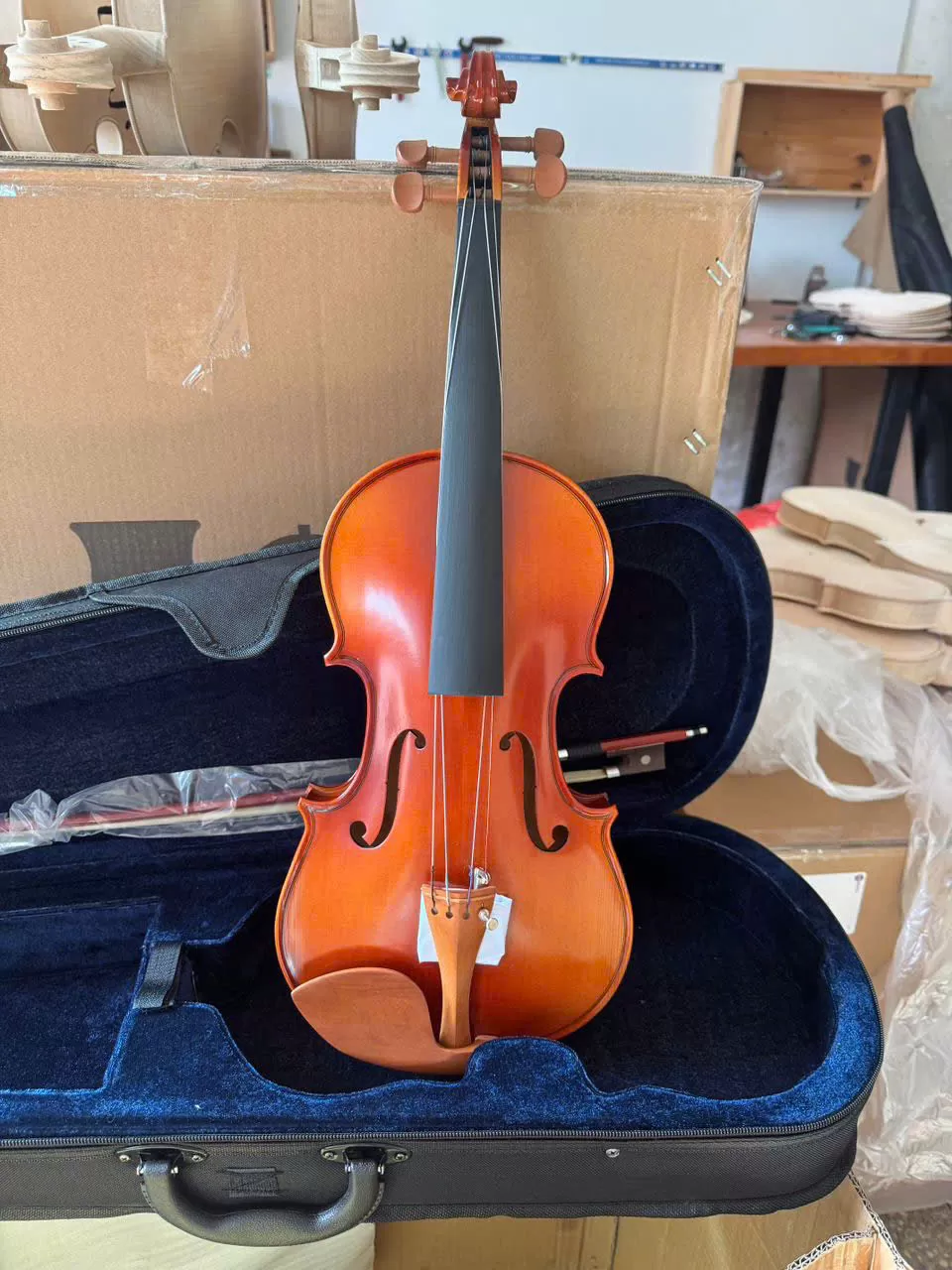 Violin Aurora VA01, có setup cho người mới, FULL PHỤ KIỆN