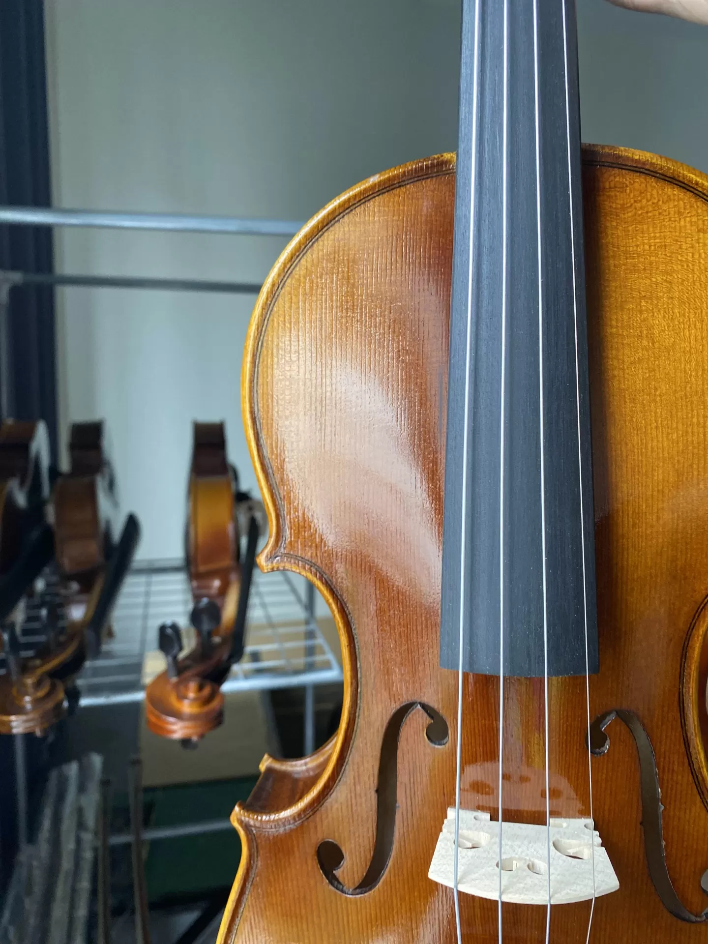 Violin Aurora AU03-H_có setup, full phụ kiện cho người mới học Violin