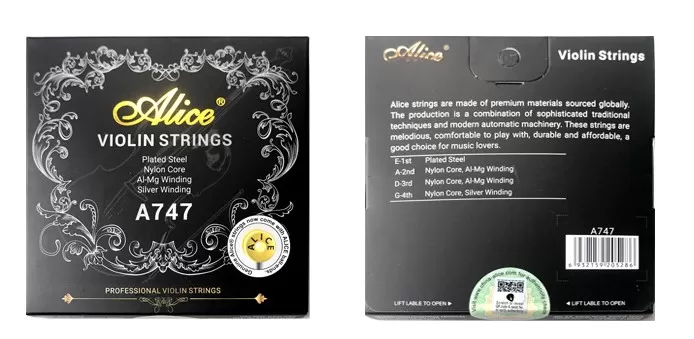 Dây violin lõi nilon_Alice A747